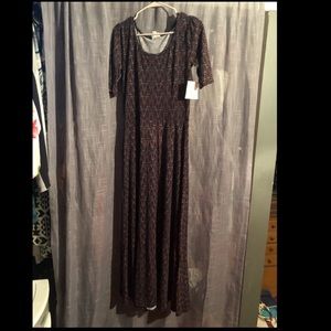 Dark Maxi dress Ana